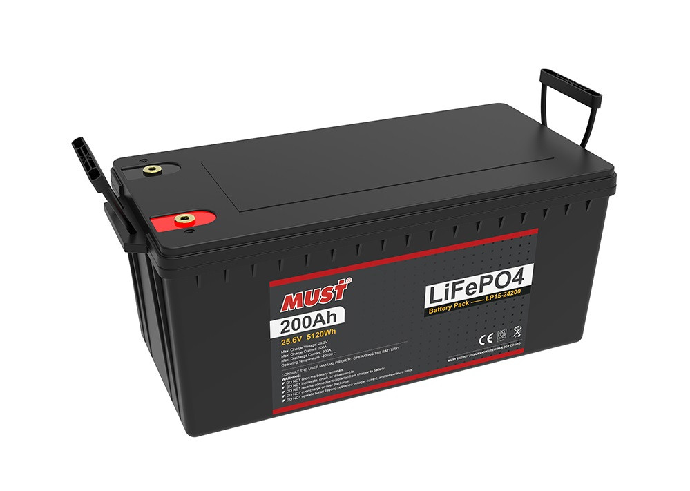 Літієвий акумулятор Must LFP 24-200 LiFePo4 200 Аг 24 В