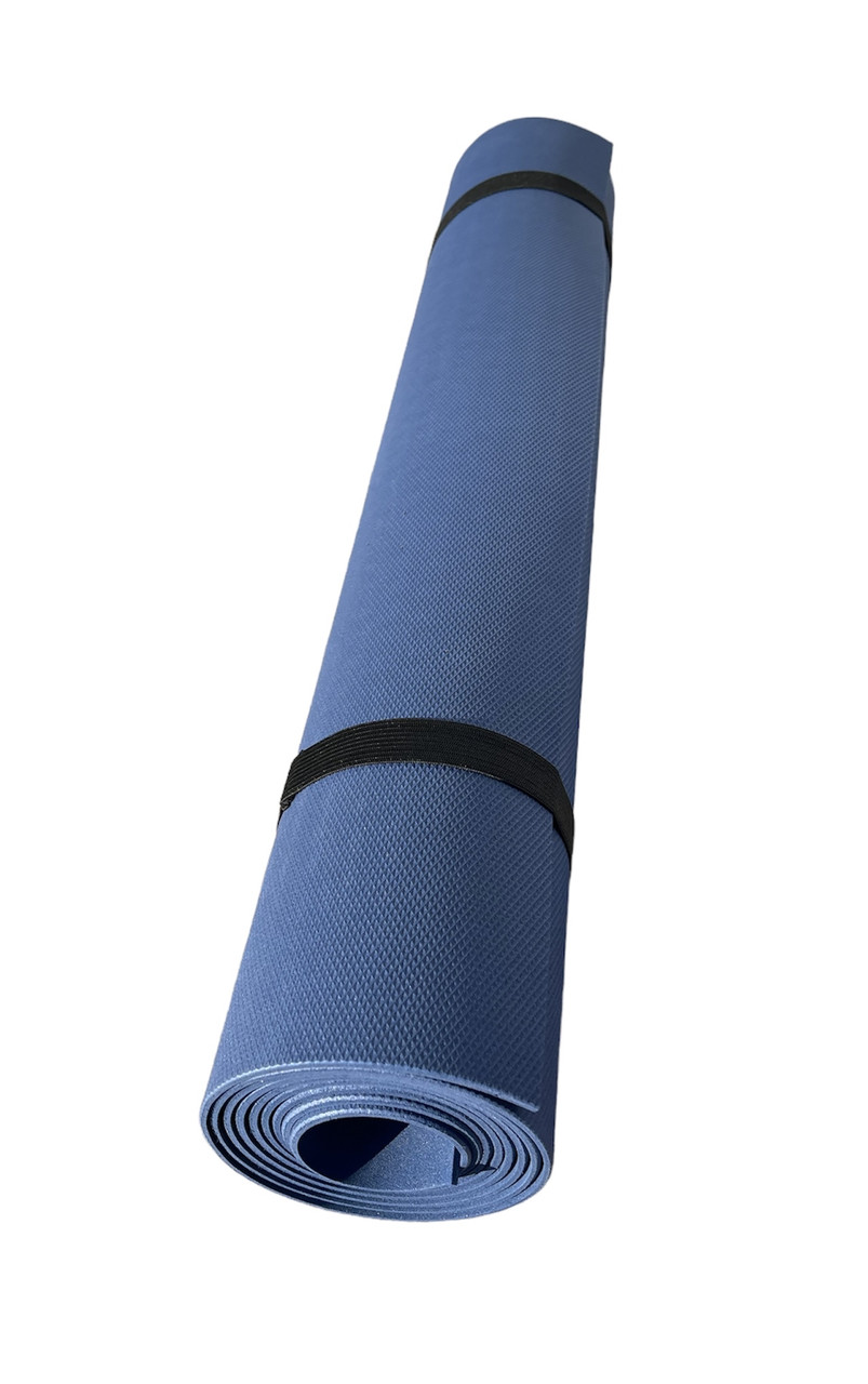 Килимок для фітнесу і йоги синій, т. 3 мм, 60х200 см, EVA, 130 кг/м3, виробник Україна, TERMOIZOL®