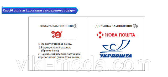 Способы оплаты и доставки заказанного товара Способы оплаты и доставки заказанного товара