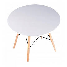 Столик Bonro В-957-600 + 4 білих крісла B-173 (41300040), фото 4