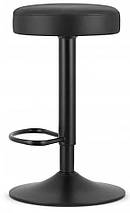 Барний стілець Bonro B-067 чорний із чорною основою, фото 2