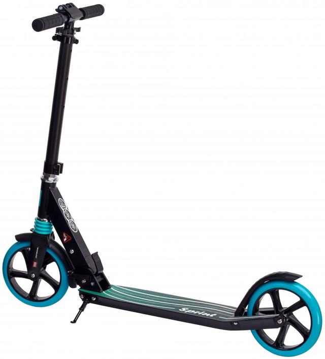 Двухколесный Городской Самокат Maraton Sprint-Mix Голубой, Компактный ...