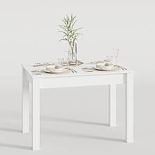 Розсувний обідній стіл КС-Р  Білий 750х1100х700 мм