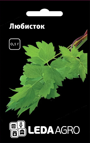 Пряно-смакові рослини, Любисток, 0,1 г (Leda Agro), фото 1