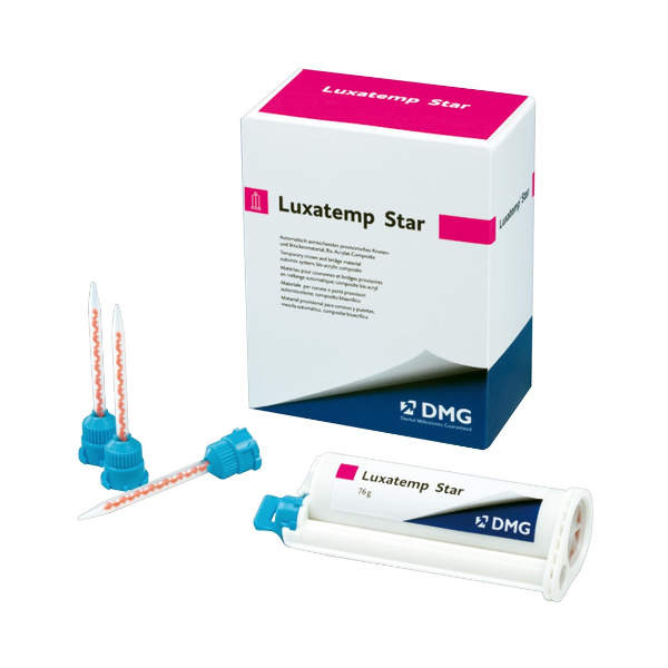 LUXATEMP STAR (ЛЮКСАТЕМП СТАР) — матеріал для тимчасових коронок A3, картридж 76 г