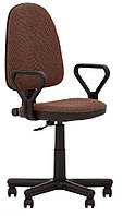 Комп'ютерне офісне крісло для персоналу Стандарт Standart GTP PM60 C-24 тканина коричнева Новий Стиль