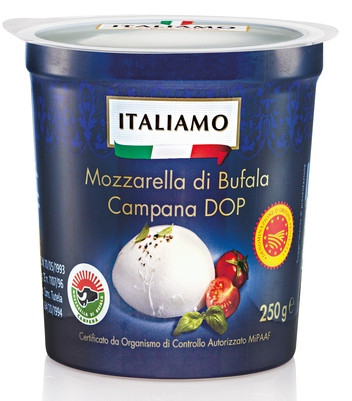 Mozzarella di Bufala Campana Italiamo 250гр