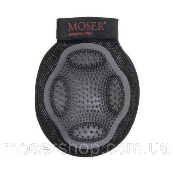 Рукавичка-щітка для собак з короткою шерстю Moser 2999-7375, фото 1