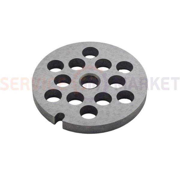 Решітка (сито) для м'ясорубки 10003878 Zelmer/Bosch NR5 86.1242 ZMMA185X 8 мм (02125)
