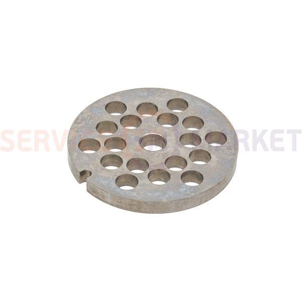 Решітка (сито) для м'ясорубки 00755475 Zelmer/Bosch NR8 8 мм (26326)
