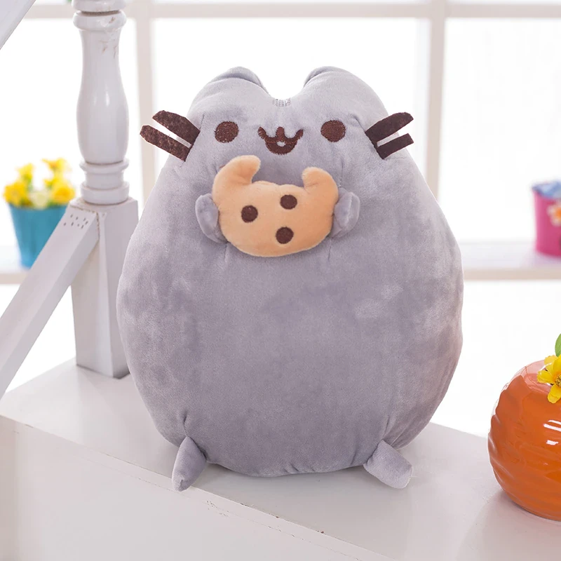 М'яка іграшка Пушин з печивом Pusheen 25 см, фото 1