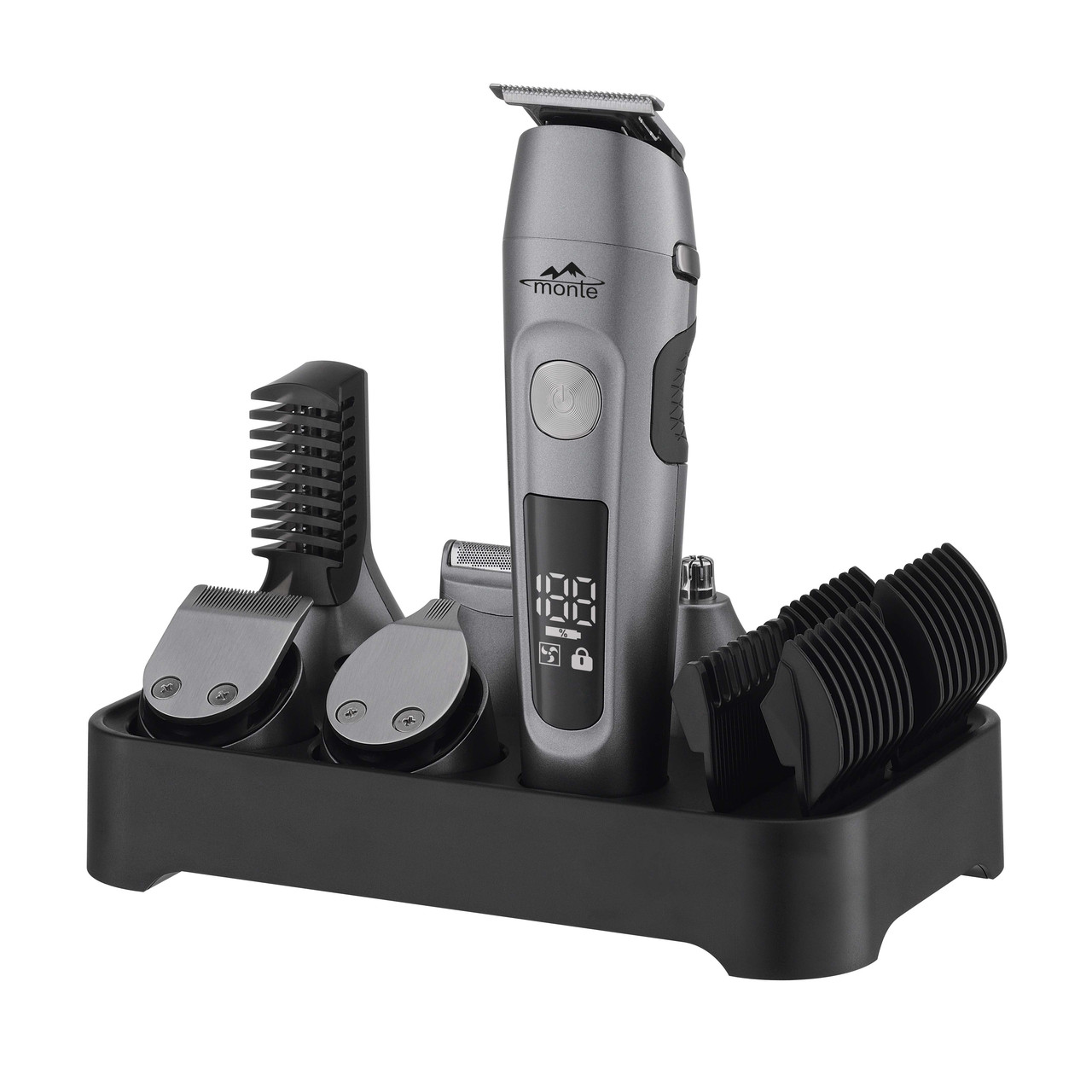 Машинка для стрижки Monte MT-5041G 5в1