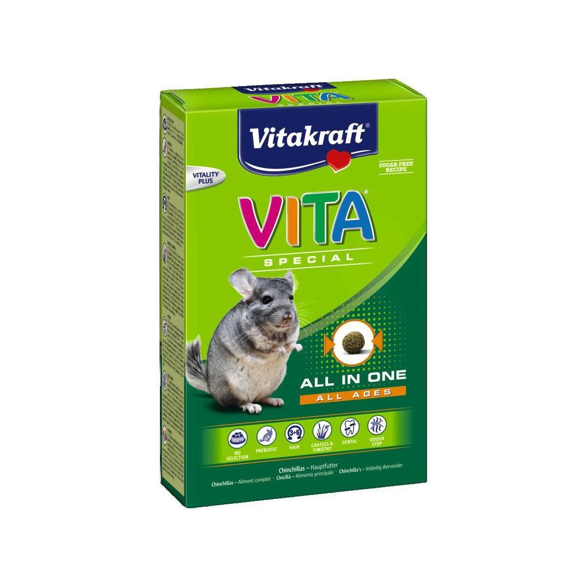 Корм для Шиншилл Vitakraft Vita Special Regular 600 Г (4008239253262/ ...