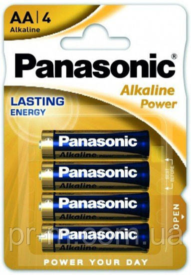 Батарейка Panasonic Alkaline АА (пальчик) на блістері, 48 шт./пач.