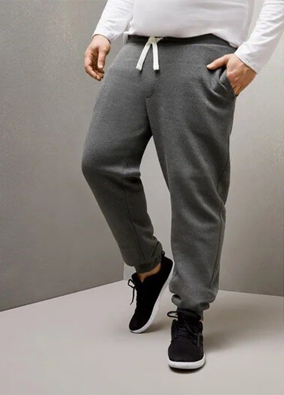 Мужские Брюки Джоггеры на Флисе Livergy XXL Темно-серый (28021 ...