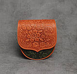 Жіноча міні-сумочка з натуральної шкіри, сумка через плече, фото 3