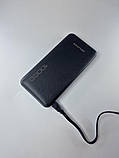 Зовнішній акумулятор Power bank 10000 Mah Awei Портативний зовнішній акумулятор — P28K, чорний, фото 5