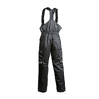 Полукомбинезон чёрный утепленный