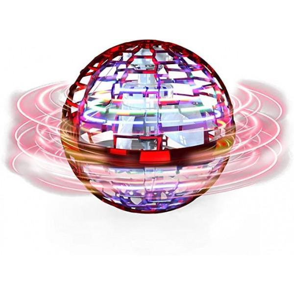 Літаюча куля бумеранг FlyNova Flying Spinner RGB червоний, фото 1