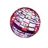 Літаюча куля бумеранг FlyNova Flying Spinner RGB червоний, фото 4