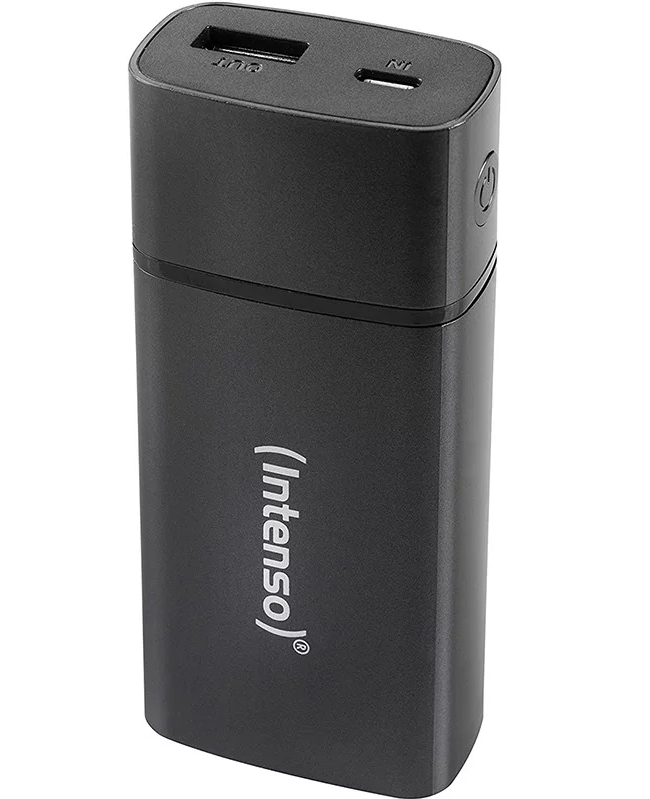 Повербанк Powerbank Intenso PM5200, 5200 mAh, Колір: Space Gray