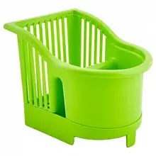 Підставка для столових приладів Алеана17*13*14см оливковий