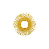 Полімерний круг 3М™ Scotch-Brite™ Bristle BB-ZB, P80, 150х12мм, жовтий, 27606, 27623, фото 3