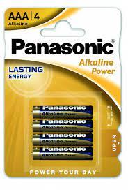 Батарейки Panasonic Alkaline LR03 (ААА, мініпальчик), 48 шт./уп