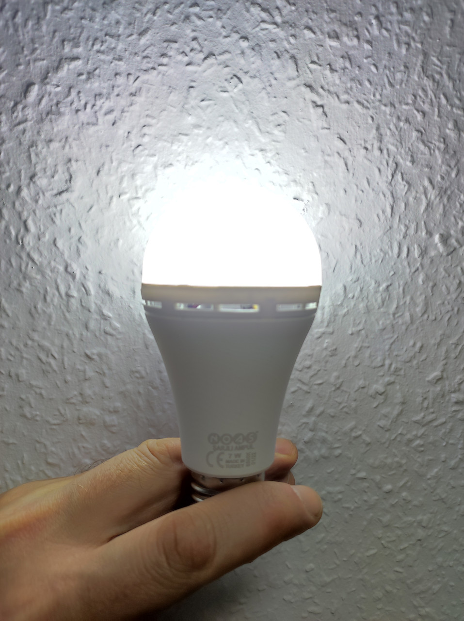 Автономна лампа на акумуляторі Е27 LED АС7W DC3W 6400K, фото 1