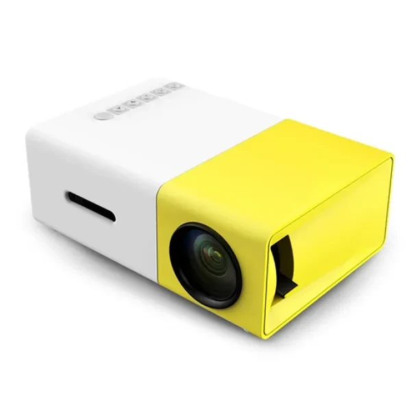 Проектор портативний міні Led Projector YG300 мультимедійний з динаміком Jw