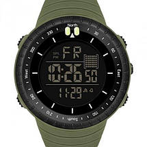 Чоловічий наручний годинник Sanda Bike green, фото 3