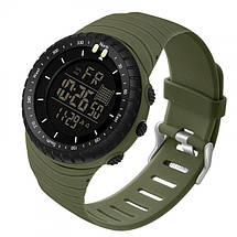 Чоловічий наручний годинник Sanda Bike green, фото 6