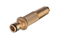 Насадка латунна для поливу Intertool-Storm 1/2" з плавним регулюванням подачі. (GE-1421)