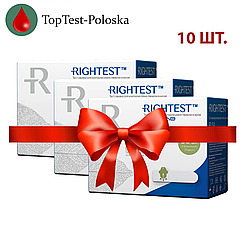 Тест смужки Біонайм ГС 550 (Bionime Rightest GS550) (ELSA) 50 — 10 пачок