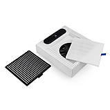 Витяжка для манікюру з НЕРА фільтром 100W Bucos Cyclone V1 WHITE, фото 3
