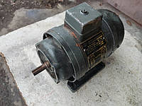 Электродвигатель 0,08 кВт 1420 об/мин тип АОЛБ-12-4 малый Фланец, Лапы на 220 В