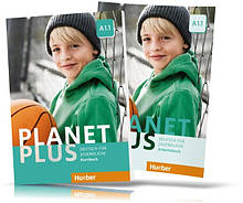 Planet Plus A1.1, Kursbuch + Arbeitsbuch / Навчитель + зошит (комплект) німецької мови