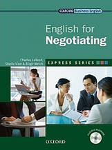 Учебник с диском Express Series English for Negotiating, Birgit Welch | OXFORD