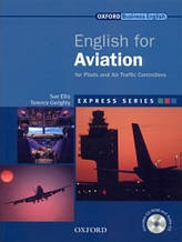Учебник с диском Express Series English for Aviation, Sue Ellis | OXFORD