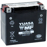 Аккумулятор сухозаряженный YUASA YTX20-BS AGM 184 Аh, 270 A (+/-)