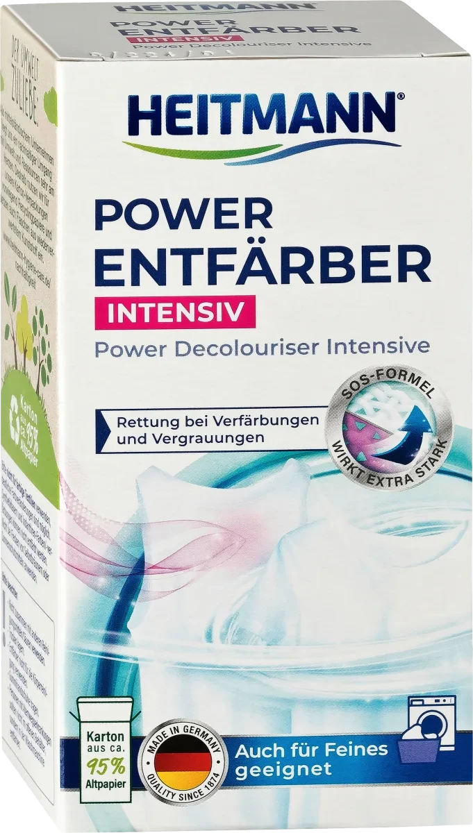 Інтенсивний знебарвлювач HEITMANN Power-Entfärber, 250 г.