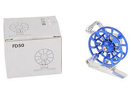 Котушка інерційна із фрикціоном deukio FD50 Алюмінієва