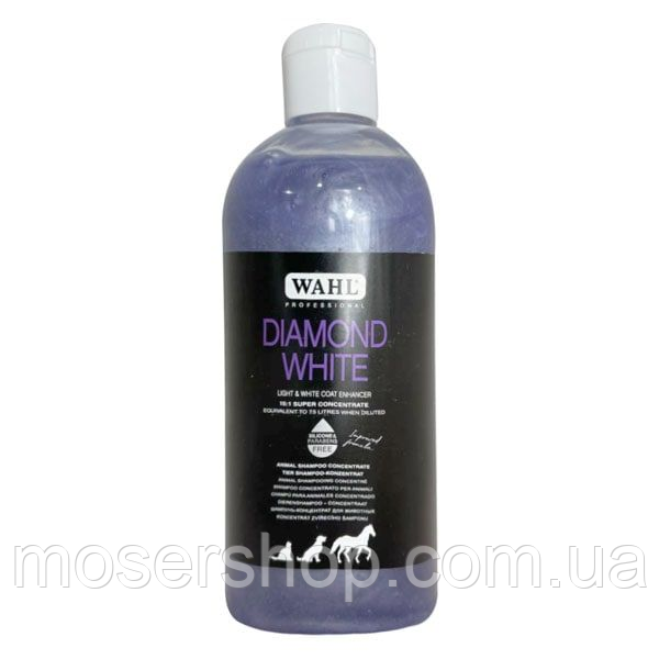 Шампунь для светлой шерсти Wahl Diamond White 15:1 Improved Formula 500 мл 2999-7521