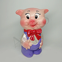 Скарбничка порося з бантиком 20 см