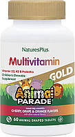 Натурес Плюс, Source of Life, Animal Parade Gold, жевательные мультивитамины с микроэлементами для детей, в а