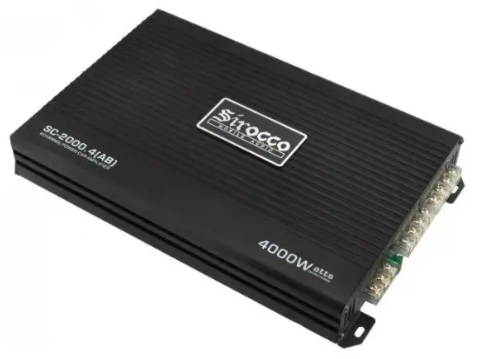 Усилитель мощности звука автомобильный CAR AMP SC 2000 4CH 4000W - фото 2 - id-p1739089805