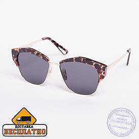 Сонцезахисні окуляри броулайнер леопардові - 2832