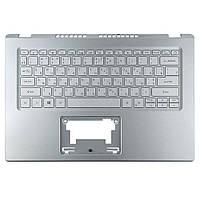 Корпус верхняя крышка для Acer Aspire A514-54 A514-54G, RU/UA, (Silver, топкейс+клавиатура с подсветкой,