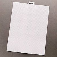 Канва пластикова для вишивки 21*28 см Біла