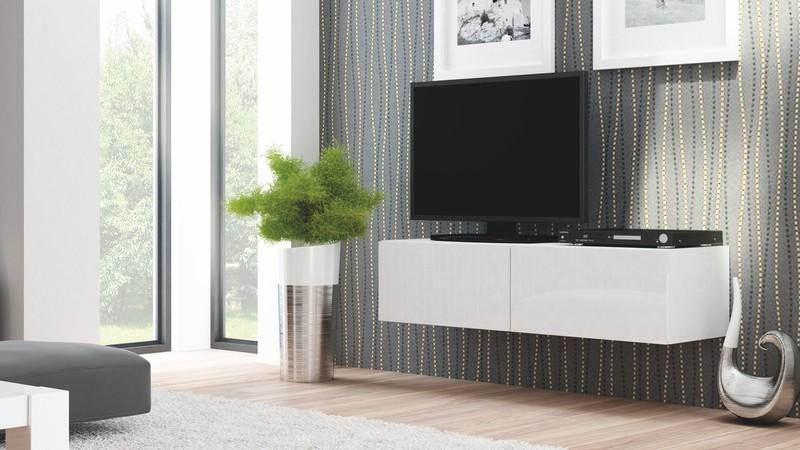 Тумба під ТВ LIVO RTV-160W білий Halmar